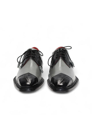 Fennix Landon 2 Alligator Skin & Calf-Skin Leather Derby (FX1160)-AmbrogioShoes