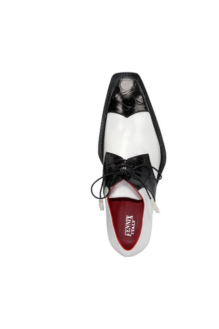 Fennix Landon 2 Alligator Skin & Leather Derby (FX1160)