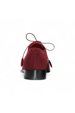 Fennix Landon Alligator Skin & Suede Derby (FX1032)-AmbrogioShoes