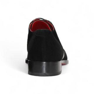 Fennix Landon Alligator Skin & Suede Derby (FX1032)-AmbrogioShoes