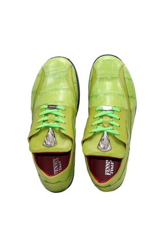 Fennix Mason Alligator & Leather Sneaker-AmbrogioShoes