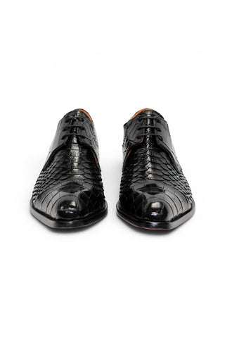 Fennix Roger Alligator & Snake Derby-AmbrogioShoes