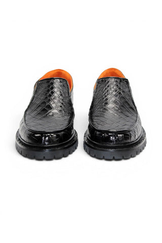 Fennix Seth Crocodile Slip-Loafer-AmbrogioShoes