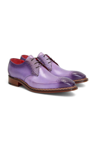 Fennix Tyler Alligator & Leather Derby-AmbrogioShoes