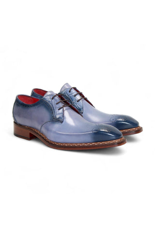 Fennix Tyler Alligator & Leather Derby-AmbrogioShoes