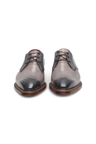 Fennix Tyler Alligator & Leather Derby-AmbrogioShoes