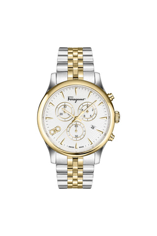 Ferragamo Duo Chrono Bracelet Watch-AmbrogioShoes
