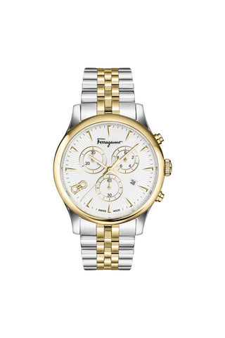 Ferragamo Duo Chrono Bracelet Watch-AmbrogioShoes
