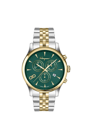 Ferragamo Duo Chrono Bracelet Watch-AmbrogioShoes