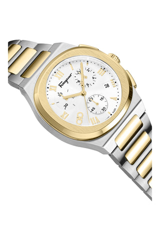 Ferragamo Elliptical Chronograph Watch-AmbrogioShoes