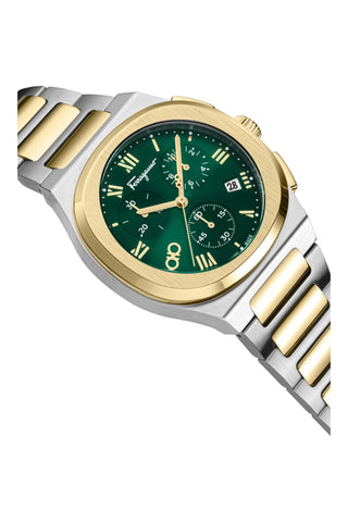Ferragamo Elliptical Chronograph Watch-AmbrogioShoes