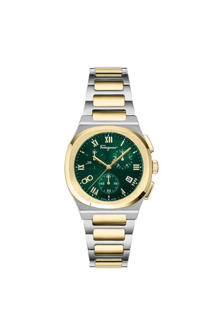 Ferragamo Elliptical Chronograph Watch-AmbrogioShoes