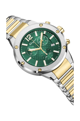 Ferragamo F-80 Chrono Bracelet Watch-AmbrogioShoes
