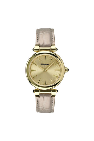 Ferragamo Idillio Leather Watch-AmbrogioShoes