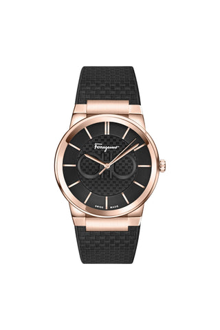 Ferragamo Sapphire Silicone Watch-AmbrogioShoes