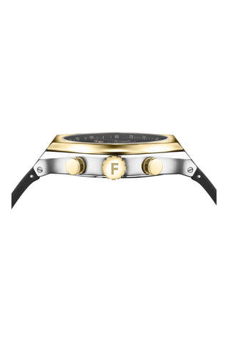 Ferragamo Tonneu Chrono Silicone Watch-AmbrogioShoes