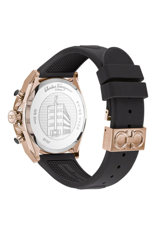 Ferragamo Urban Chrono Silicone Watch-AmbrogioShoes