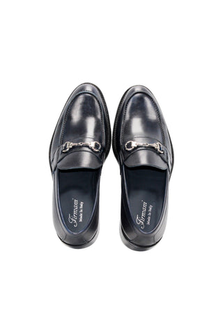 Firmani Ben Calf-Skin Leather Horse-Bit Loafer (FIR1001)-AmbrogioShoes