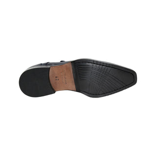 Firmani Duncan Calf-Skin Leather Single Monk Strap (FIR1037)-AmbrogioShoes