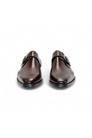 Firmani Duncan Calf-Skin Leather Single Monk Strap (FIR1037)-AmbrogioShoes