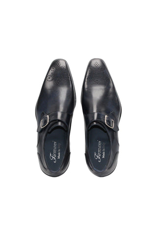 Firmani Duncan Leather Single Monk Strap (FIR1037)