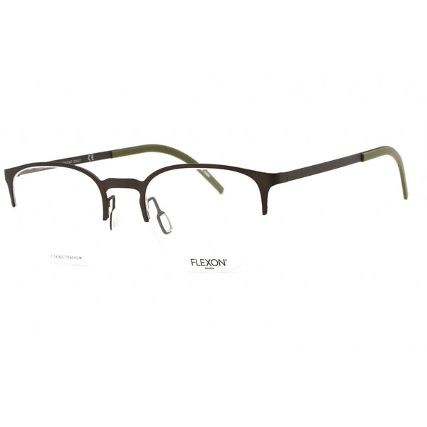 Flexon FLEXON B2035 Eyeglasses Matte Gunmetal / Clear demo lens-AmbrogioShoes