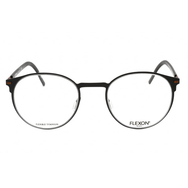 Flexon FLEXON B2075 Eyeglasses Black / Clear demo lens-AmbrogioShoes