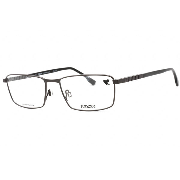 Flexon FLEXON E1015 Eyeglasses Gunmetal / Clear demo lens-AmbrogioShoes