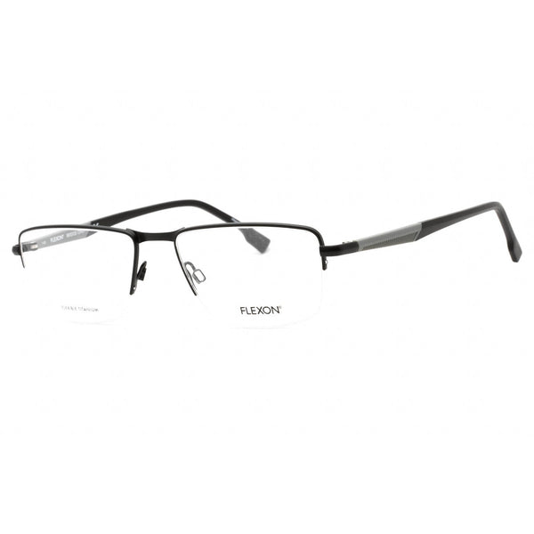 Flexon FLEXON E1127 Eyeglasses Matte Black / Clear demo lens-AmbrogioShoes