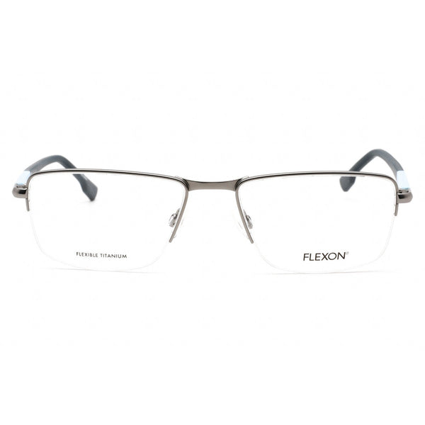 Flexon FLEXON E1127 Eyeglasses Matte Gunmetal / Clear Lens-AmbrogioShoes