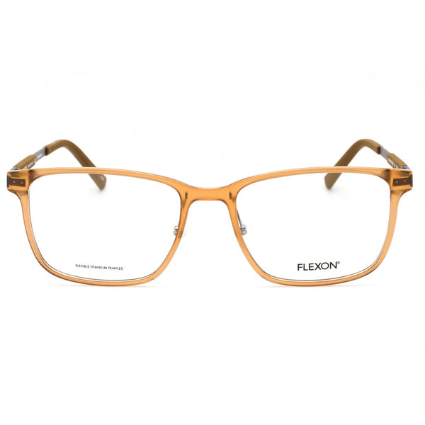 Flexon FLEXON EP8004 Eyeglasses Shiny Crystal Camel / Clear Lens-AmbrogioShoes