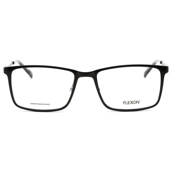 Flexon FLEXON EP8009 Eyeglasses Black / Clear demo lens-AmbrogioShoes
