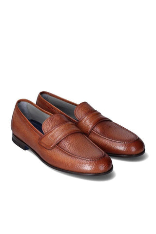 Franceschetti Alberto Leather Loafer-AmbrogioShoes