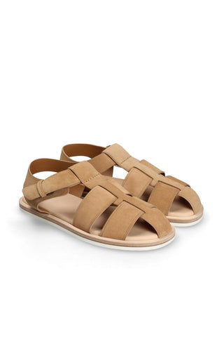 Franceschetti Baltimora Suede Sandal (FCCT1118)-AmbrogioShoes