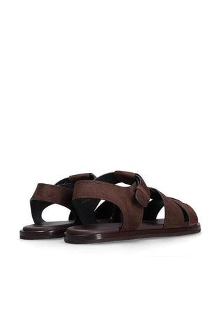 Franceschetti Baltimora Suede Sandal (FCCT1118)-AmbrogioShoes