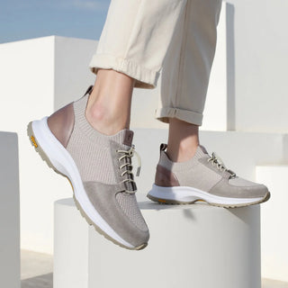 Franceschetti Boston Men's Luxury Italian Shoes Fabric / Suede / Calf-Skin Leather Sneaker (FCCT1107)-AmbrogioShoes