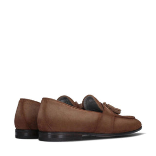 Franceschetti Bruno Suede Tassel Loafer-AmbrogioShoes