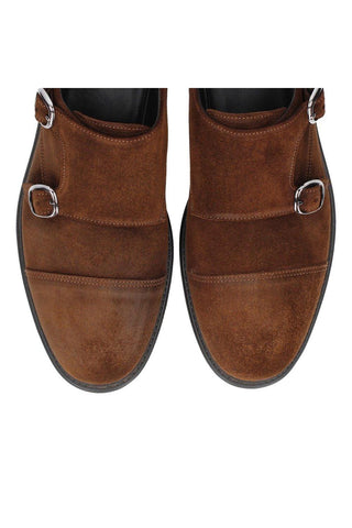 Franceschetti Clay Leather Double Monk-Strap(FCCT1130)