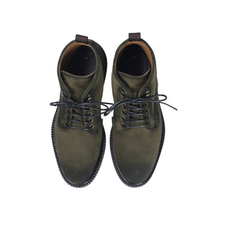 Franceschetti Colin Men's Luxury Italian Shoes Suede Leather Derby Boot (FCCT1098)-AmbrogioShoes