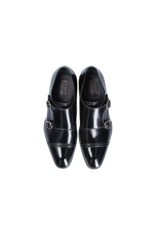 Franceschetti Colmar Leather Double Monk-Strap