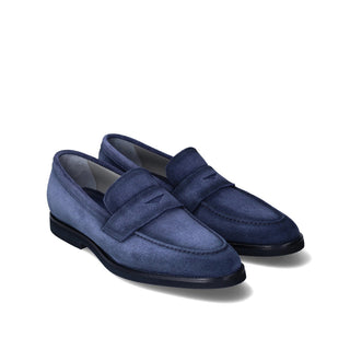 Franceschetti Damiano Suede Penny Loafer-AmbrogioShoes
