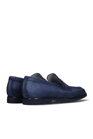 Franceschetti Damiano Suede Penny Loafer-AmbrogioShoes