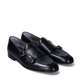 Franceschetti Enrico Leather Double Monk-Strap-AmbrogioShoes