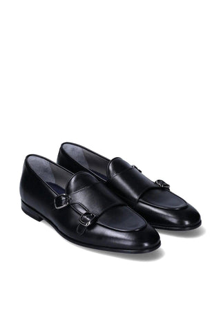 Franceschetti Enrico Leather Double Monk-Strap-AmbrogioShoes