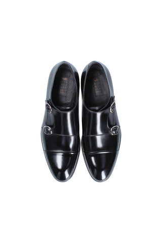 Franceschetti Genoa Leather Double Monk-Strap