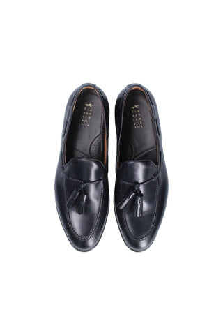 Franceschetti Harry Blue Calf-Skin Leather Tassels Loafers (FCCT1017)-AmbrogioShoes