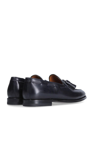 Franceschetti Harry Blue Leather Tassels Loafers (FCCT1017)