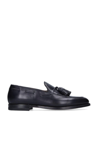 Franceschetti Harry Blue Leather Tassels Loafers (FCCT1017)