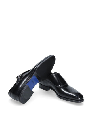 Franceschetti Liege Calf-Skin Leather Single Monk Strap (FCCT1094)-AmbrogioShoes