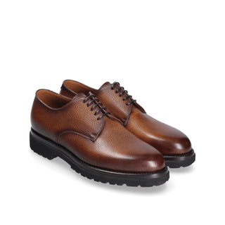 Franceschetti Lodz Men's Luxury Italian Shoes Calf-Skin Leather Derby (FCCT1093)-AmbrogioShoes